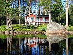 Casa de vacaciones Am See Nissången, Suecia, Suecia central, Dalarna, Malung